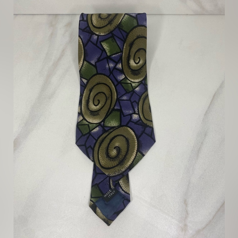 Vintage Ted Lapidus 100% silk necktie
